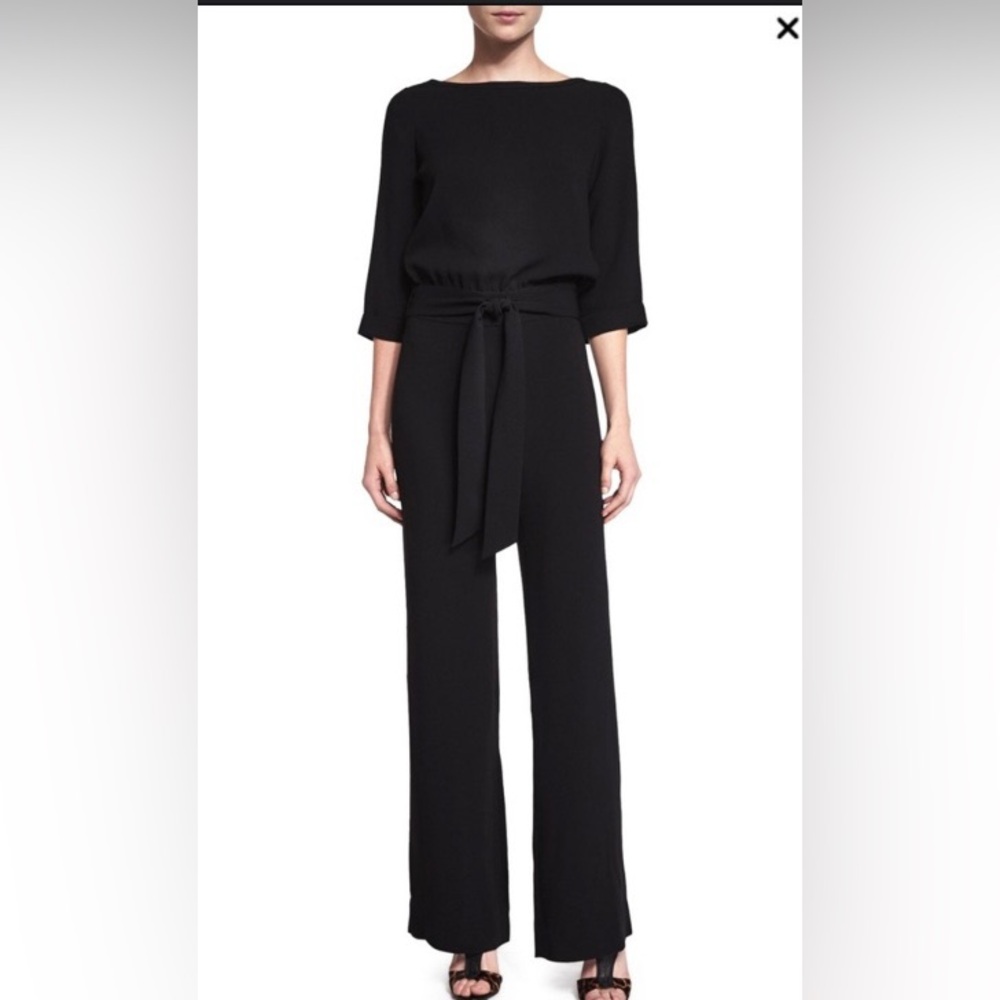 Diane von Furstenberg Gwynne Jumpsuit Size 4 - Picture 3 of 16
